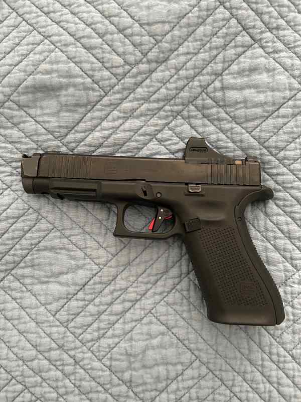Glock Gen 5 47 MOS w/ Radian Ramjet + AB