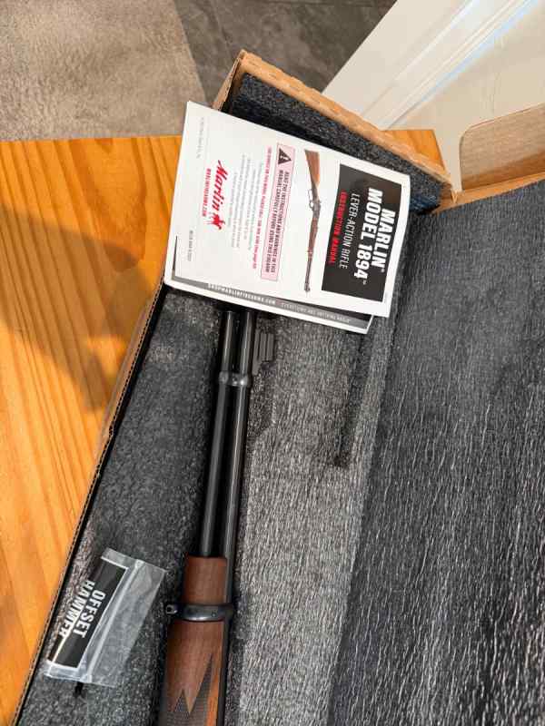 RUGER MARLIN 1894 LEVER RIFLE  20" 357 