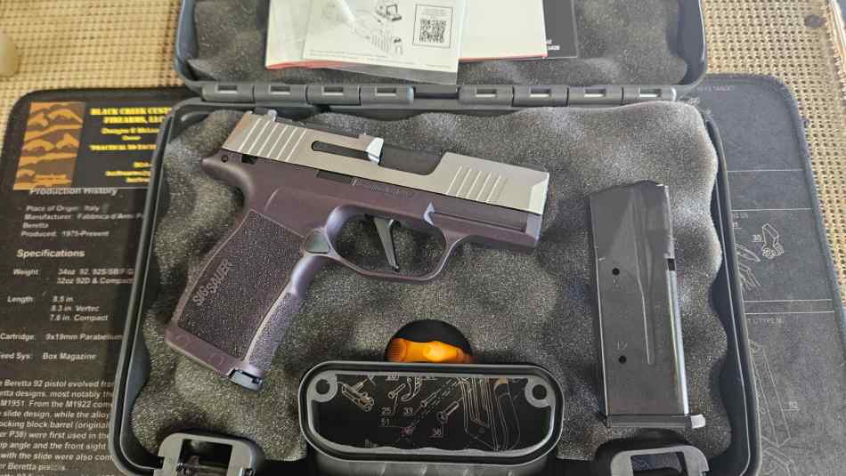 New! Sig P365X - Custom Built