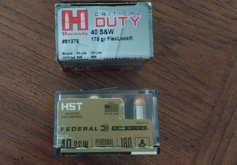 FEDERAL HST - CRITICAL DUTY - 40 S&amp;W - AMMO - NEW