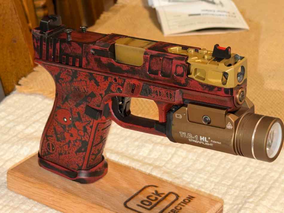 Glock 19 Gen 4 w/Trinity Nevada slide 