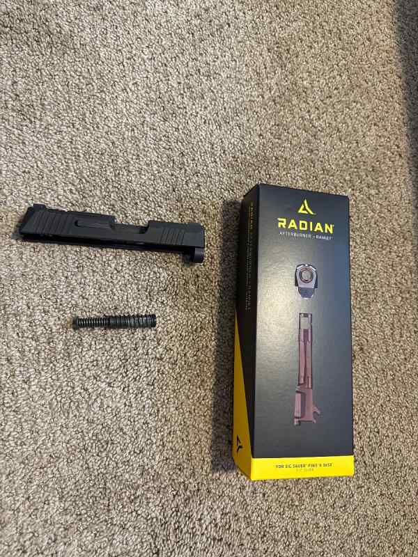 P365 Radian Ramjet + Slide 