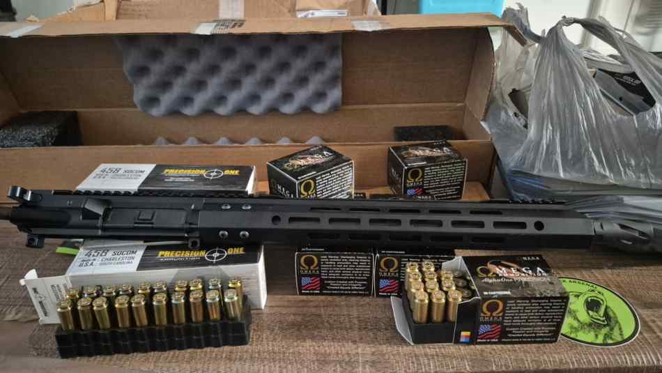 .458 socom ammo and upper